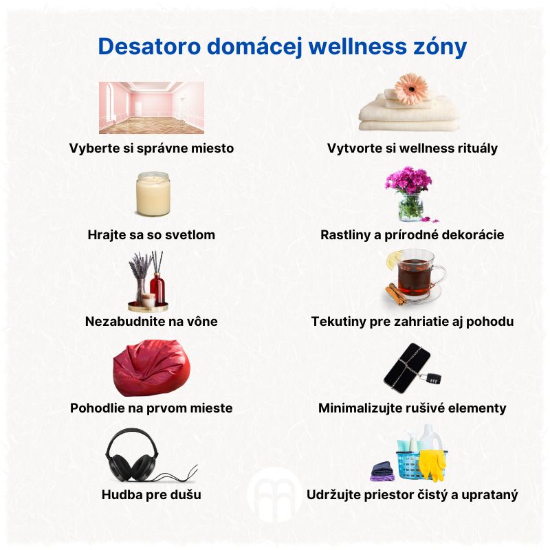 (Slovenčina) Desatero domácí wellness zóny